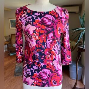 Rose peony floral top 🌸🌷